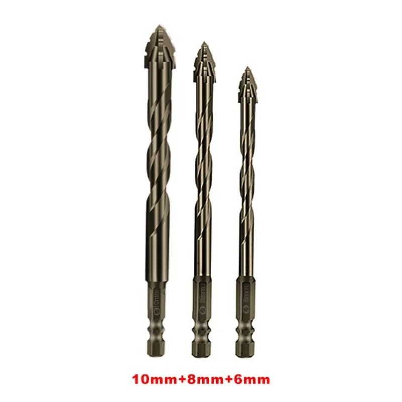 Professional FourEdged Serrated Eccentric Drill Bits 11