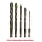 Professional FourEdged Serrated Eccentric Drill Bits 8