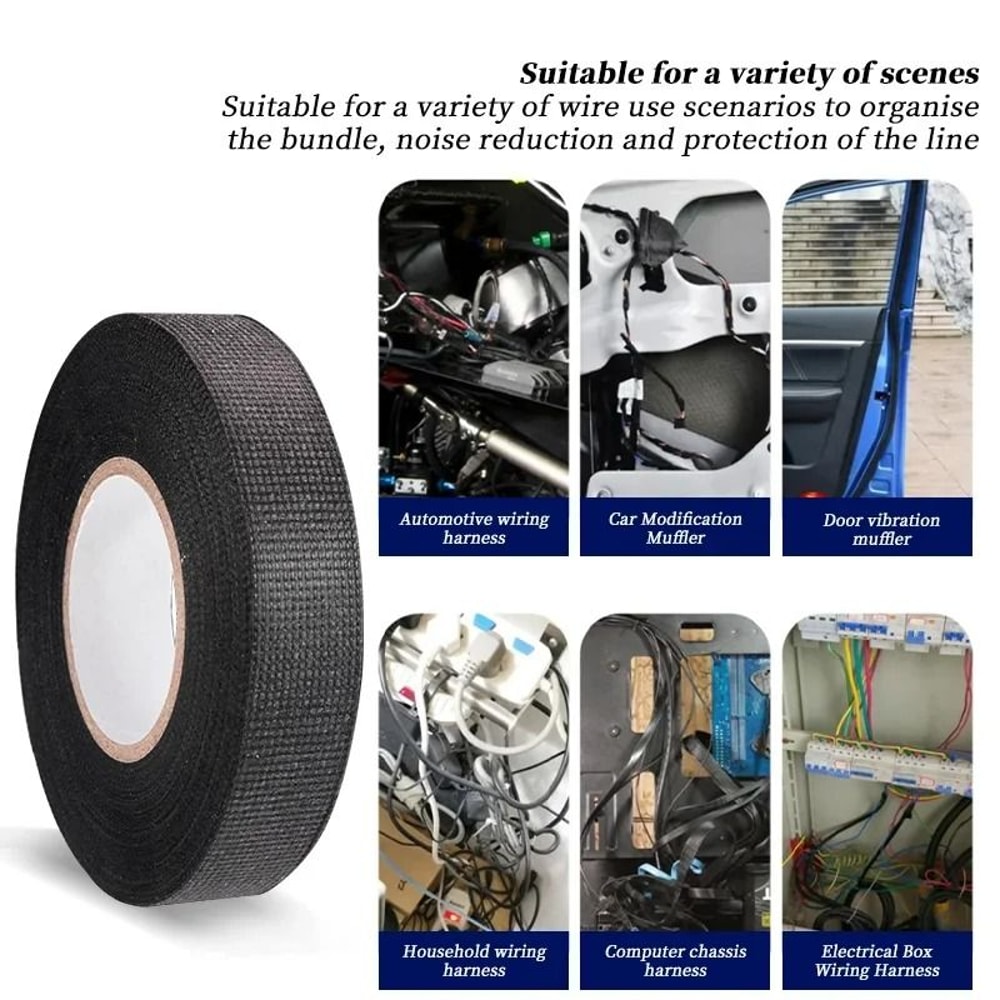 HeatResistant Automotive Wire Harness Protection Tape 4