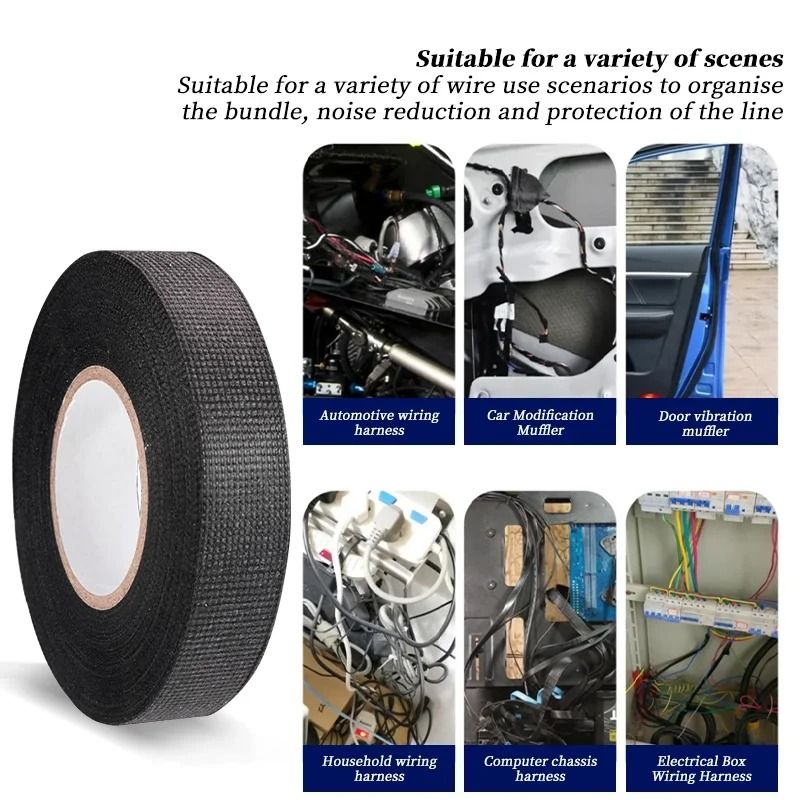 HeatResistant Automotive Wire Harness Protection Tape 4