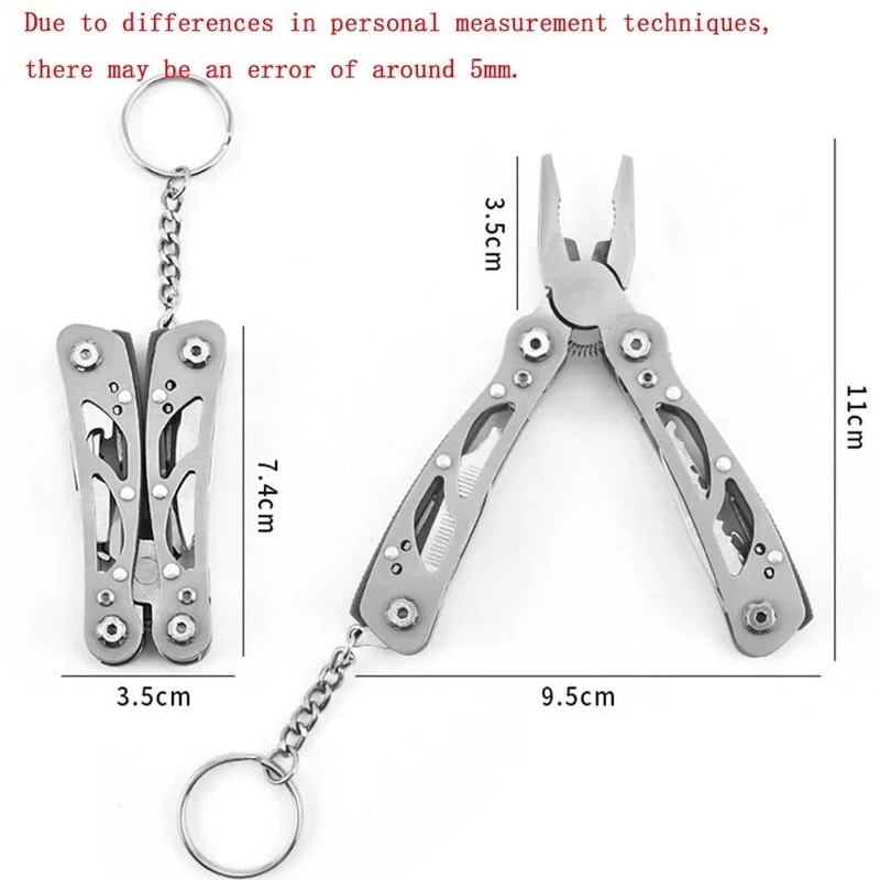 Compact MultiFunction Folding Survival Pliers 3