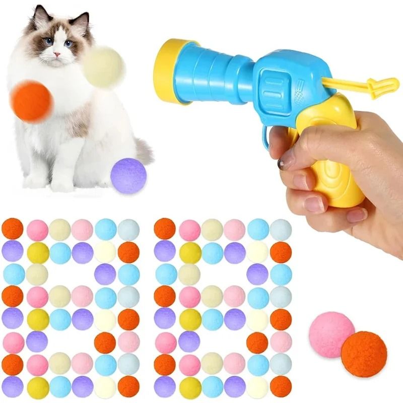 Interactive Cat Launcher Training Toy Set 0