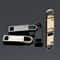 4Piece Detachable Universal Zipper Pull Replacement Set 1