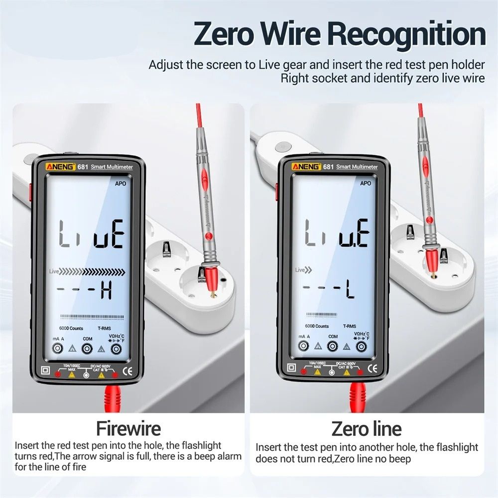 Professional UltraSlim Rechargeable Digital Multimeter 5