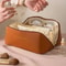 Luxury Leather Cosmetic Organizer Travel Toiletry Bag 9