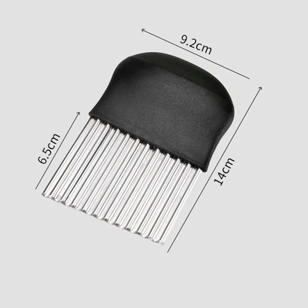 Stainless Steel Wavy Crinkle Slicer Potato Cutter 9