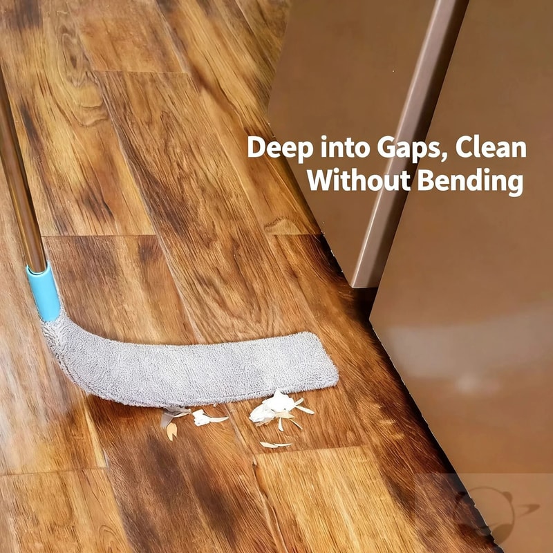 Long Handle UnderFurniture And Ceiling Dust Mop 1