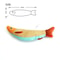 3D Simulation Catnip Interactive Plush Fish Toy 10