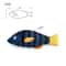 3D Simulation Catnip Interactive Plush Fish Toy 12