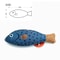 3D Simulation Catnip Interactive Plush Fish Toy 15