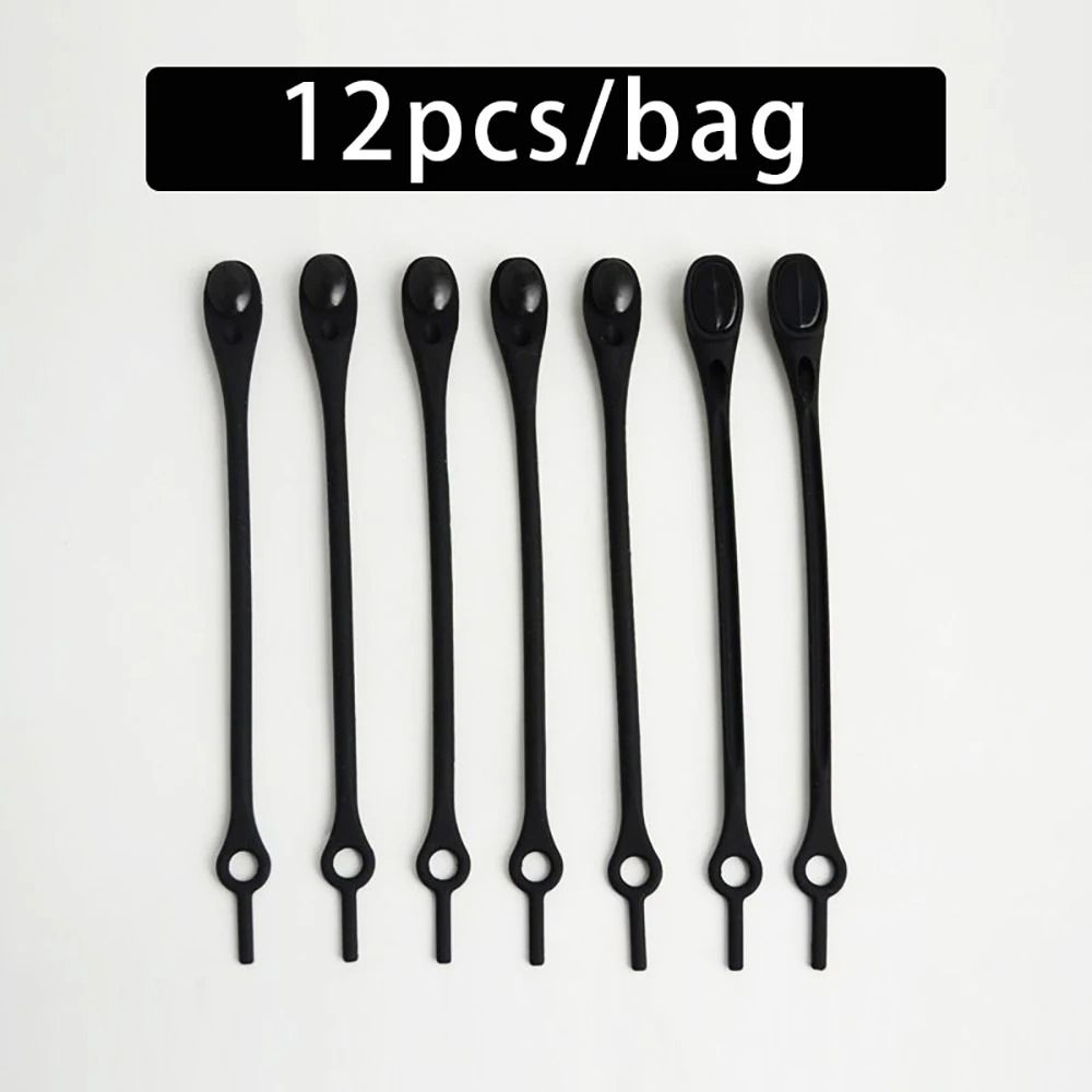 12Piece Elastic Silicone NoTie Shoelaces 7