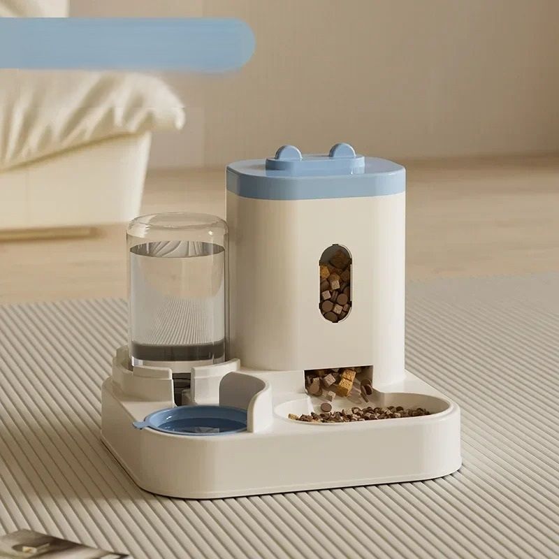 Professional 2in1 Automatic Pet Feeder Water Fountain 9
