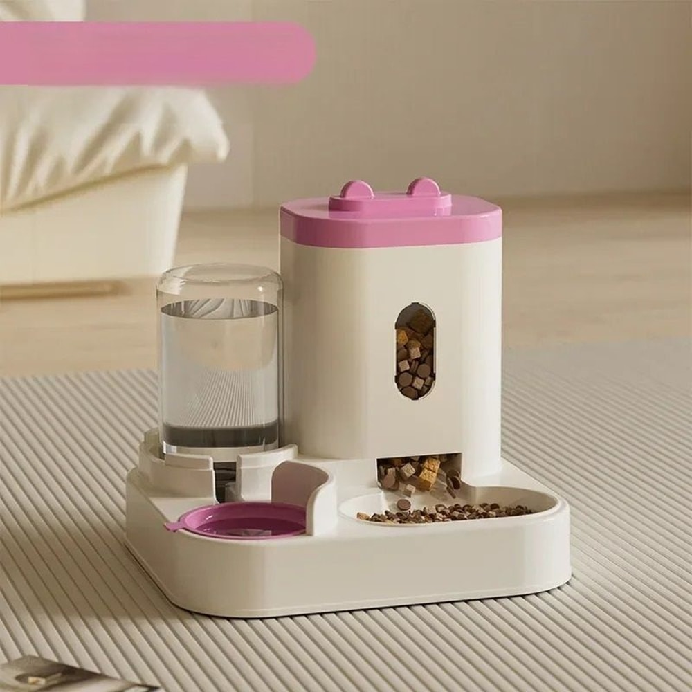 Professional 2in1 Automatic Pet Feeder Water Fountain 10