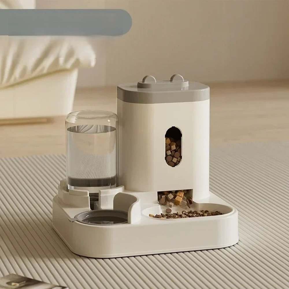 Professional 2in1 Automatic Pet Feeder Water Fountain 7
