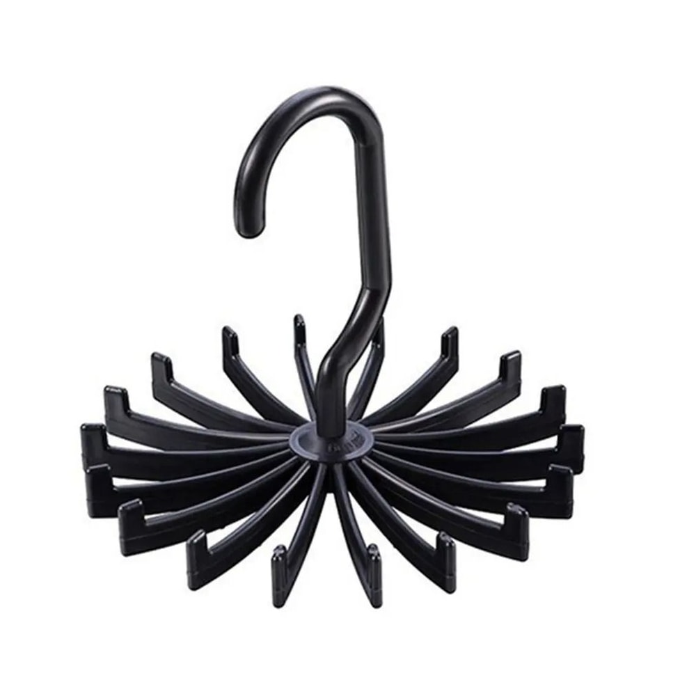 360 Rotatable 20Claw Tie Belt Organizer 1