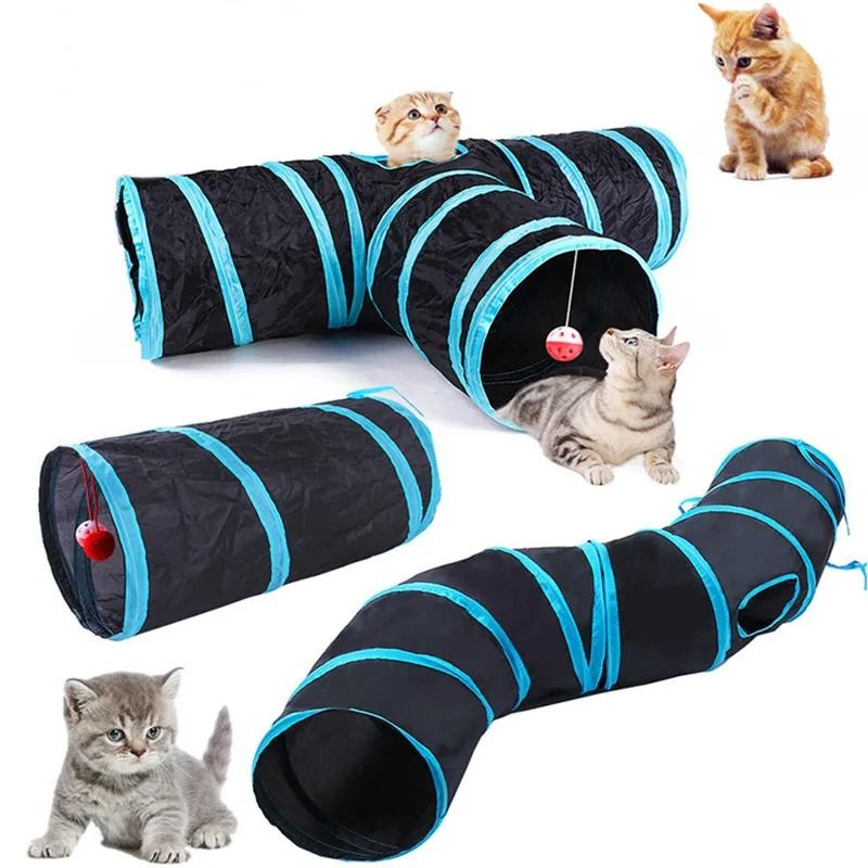 Professional SType Collapsible MultiWay Cat Tunnel 0