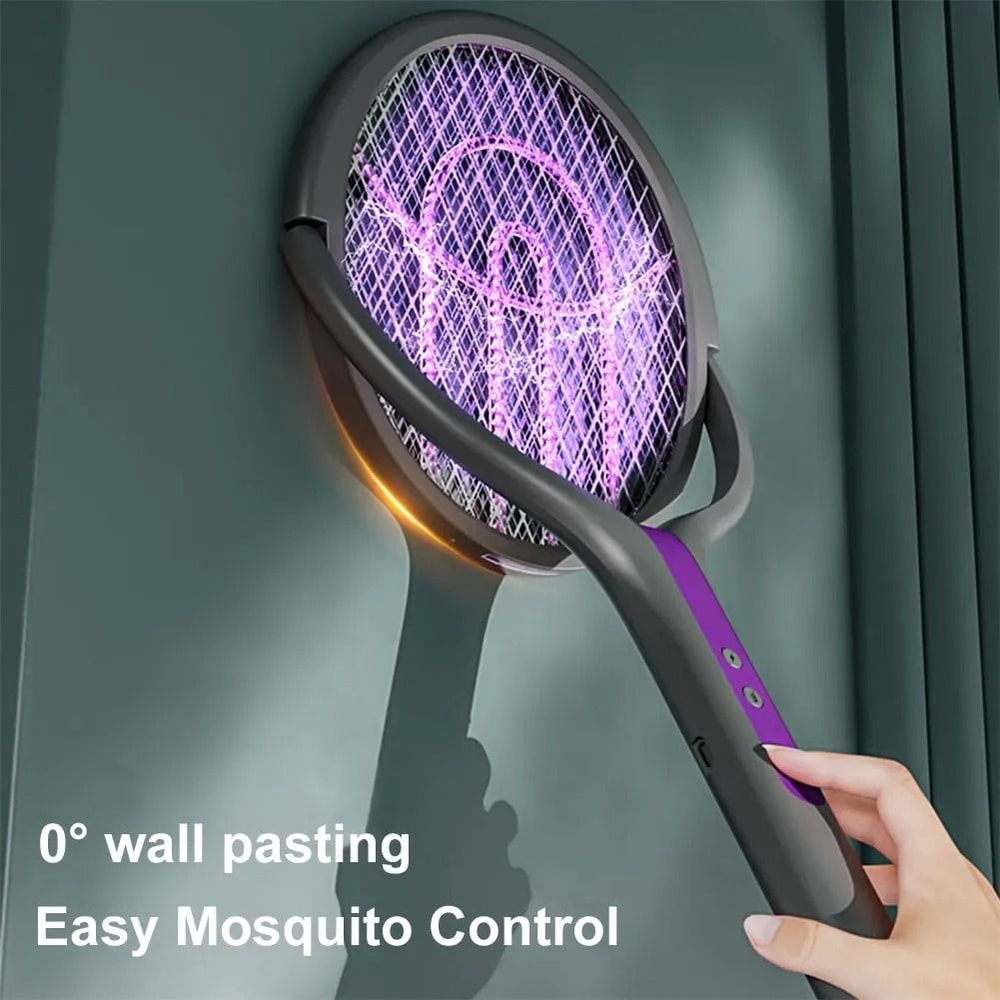 2in1 Household Retractable Electric Mosquito Swatter Trap Lamp 4