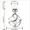 Professional SolarPowered LED Wind Chime Pendant Light 6
