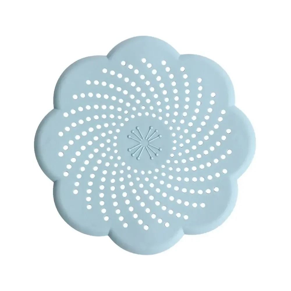 Professional FlowerShape Silicone Drain Cover Hair Catcher 9