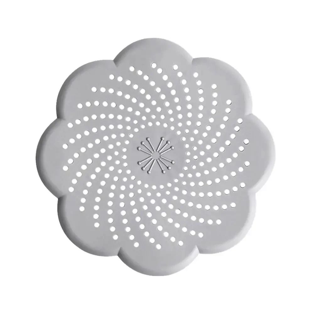 Professional FlowerShape Silicone Drain Cover Hair Catcher 6