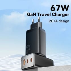 industrial-grade 67w gan ultra-fast usb-c charger