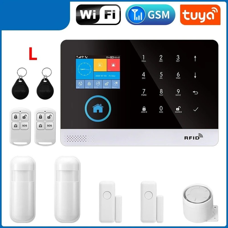Smart Home Security System WiFi 4G Wireless Alarm Kit With App Control 7