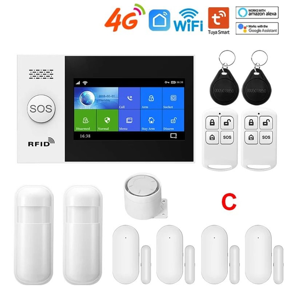 Ultimate 4G Smart Security Hub 43 Inch HD Touchscreen WiFi Alarm System 9
