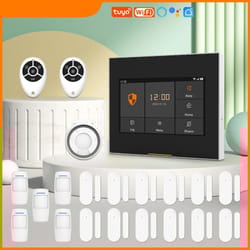 smart wifi home security hub – 4.3 inch touchscreen protection kit
