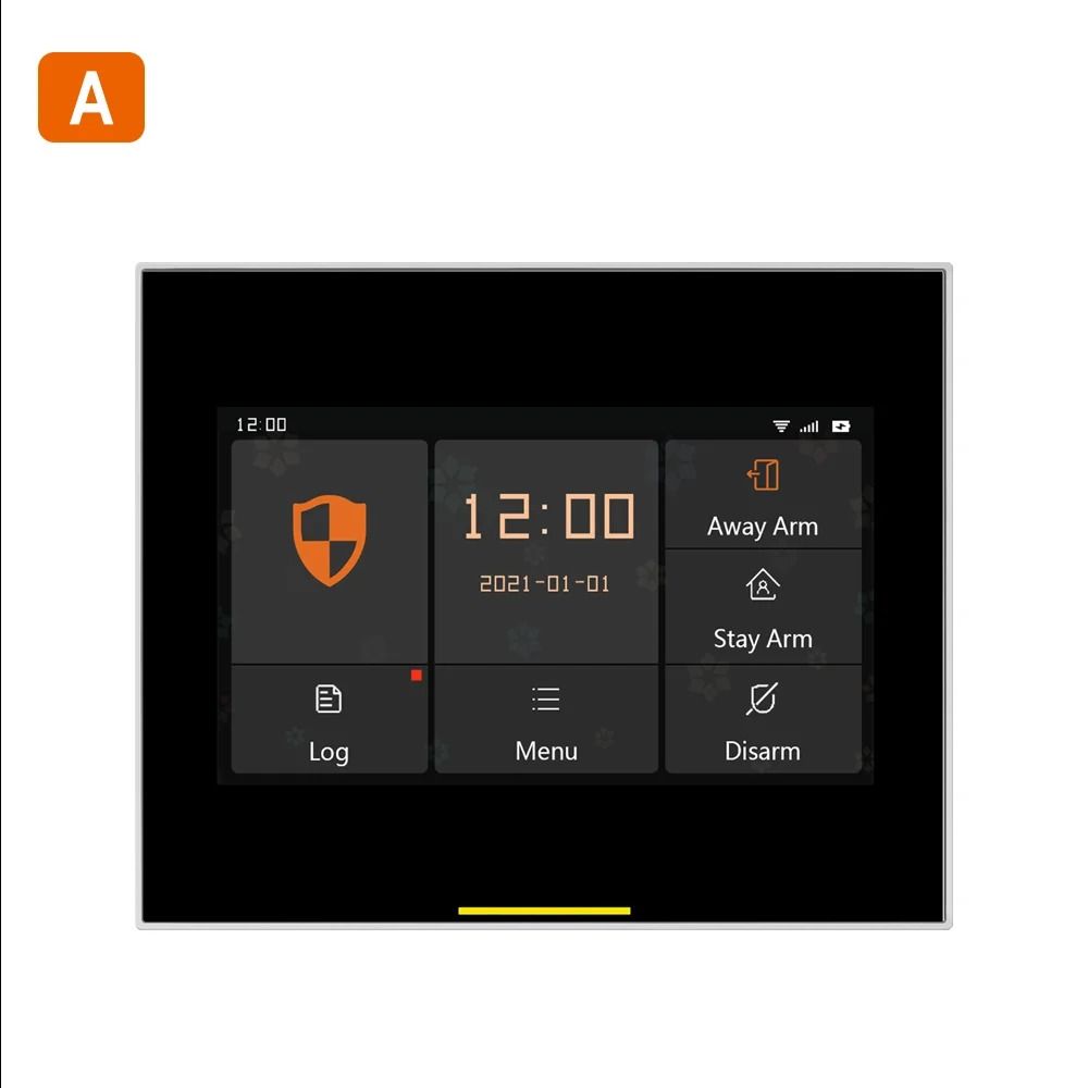 Smart WiFi Home Security Hub 43 Inch Touchscreen Protection Kit 6