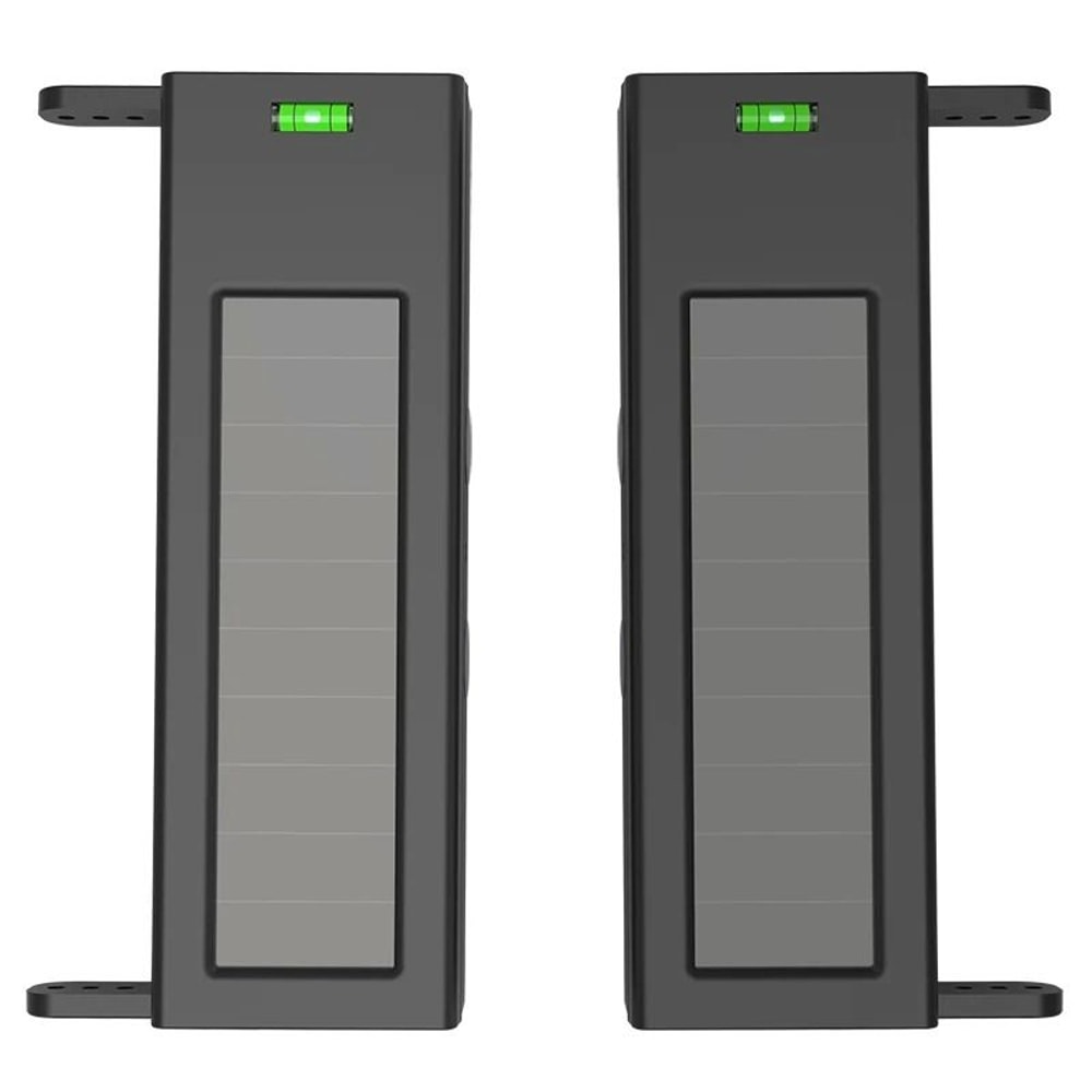 SolarPowered Infrared Beam Driveway Alarm 1300ft Wireless Perimeter Security 1