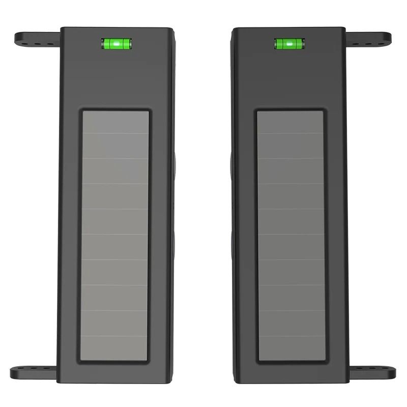 SolarPowered Infrared Beam Driveway Alarm 1300ft Wireless Perimeter Security 1