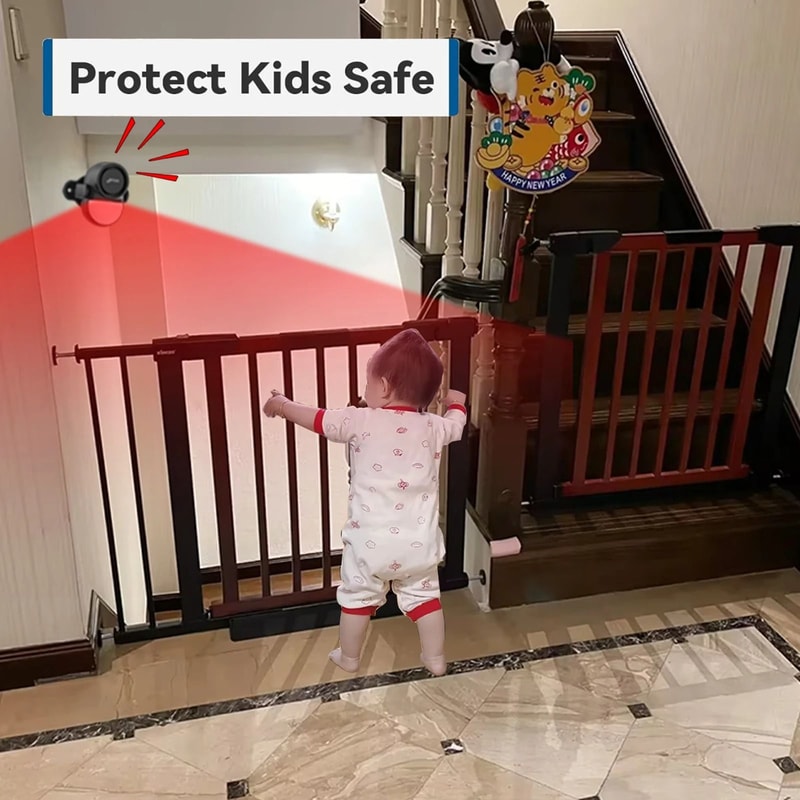 Wireless Motion Alarm 125dB HighIntensity Security Sensor 3