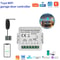 Smart WiFi Garage Door Controller Remote Access Security Alarm Hub 0