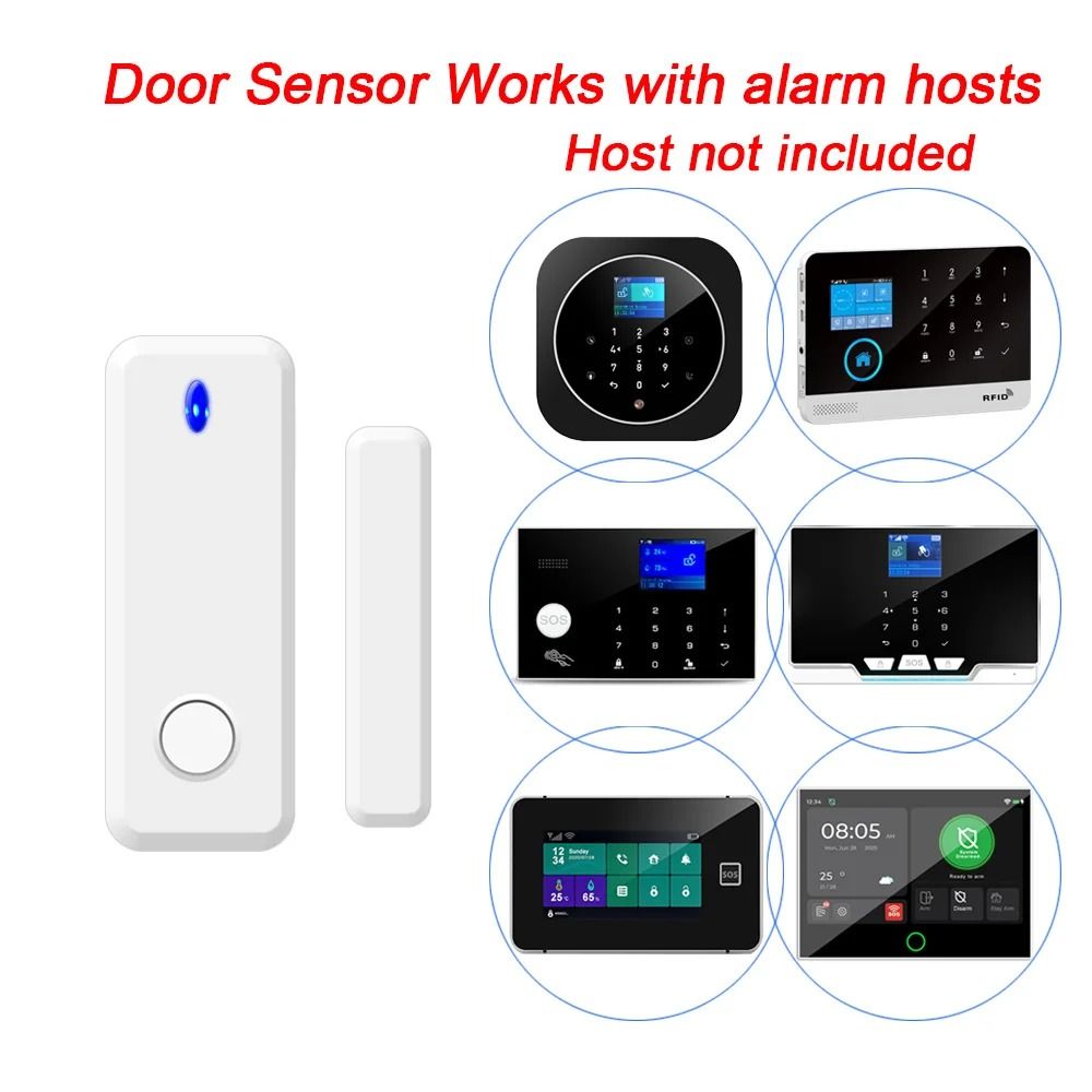 Universal Wireless Door Window Sensor Instant Entry Detection For Smart Security 3