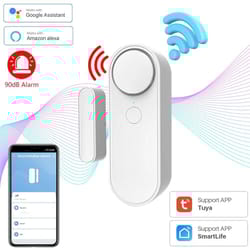 smart wifi door & window siren - independent entry alert system