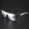 Square HighPerformance Sports Sunglasses UV400 Protective OnePiece Shield 14