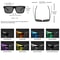 Square HighPerformance Sports Sunglasses UV400 Protective OnePiece Shield 6