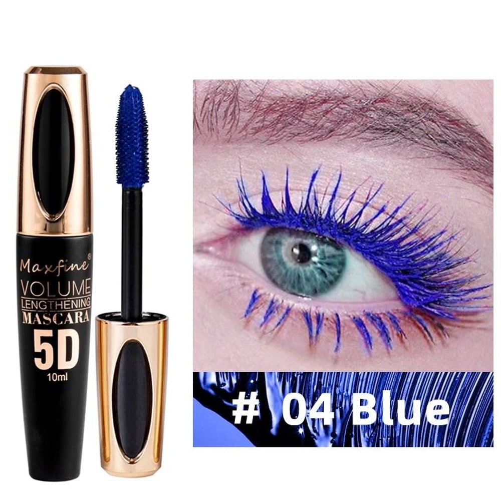 5D Silk Fiber Eyelash Mascara Ultimate Length Waterproof Volume 9