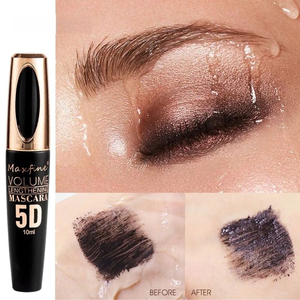 5D Silk Fiber Eyelash Mascara Ultimate Length Waterproof Volume 3