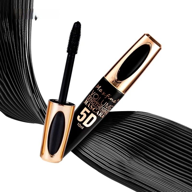5D Silk Fiber Eyelash Mascara Ultimate Length Waterproof Volume 4