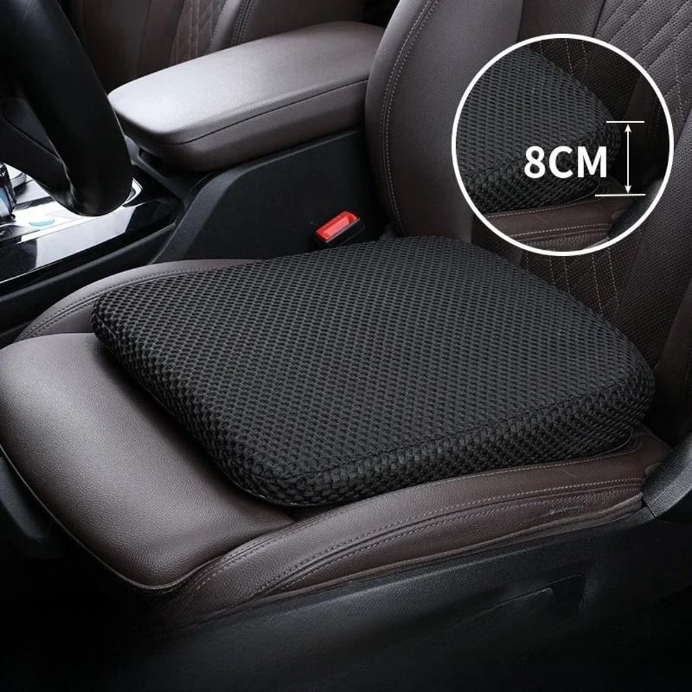 Thickened Memory Foam Car Seat Height Pad Beveled Ergonomic Leveling Cushion 2