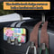 Luxury Suede DoubleEnded Car Hook MultiFunctional Headrest Storage Phone Holder 2