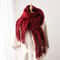 Luxury Winter CashmereFeel Scarf Extra Long Solid Pashmina Wrap Thick Tassel Shawl 10