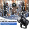 LED Snowflake Projection Light USB Powered Rotating Winter Simulation Light 3