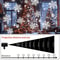 LED Snowflake Projection Light USB Powered Rotating Winter Simulation Light 6