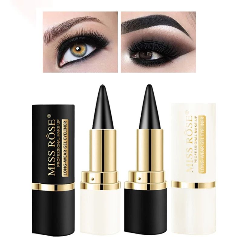 Professional Creamy Texture Eyeliner HighPigment SweatProof Precision Pencil For Daily Wear 0