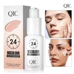 magic color-changing foundation – hydrating soft matte base & self-adjusting skin tone liquid