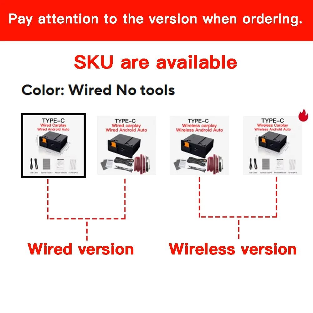 Wireless USBC CarPlay Android Auto Retrofit Kit PremiumStyle Hub For Mazda 2 3 6 CX3 CX5 CX9 MX5 1