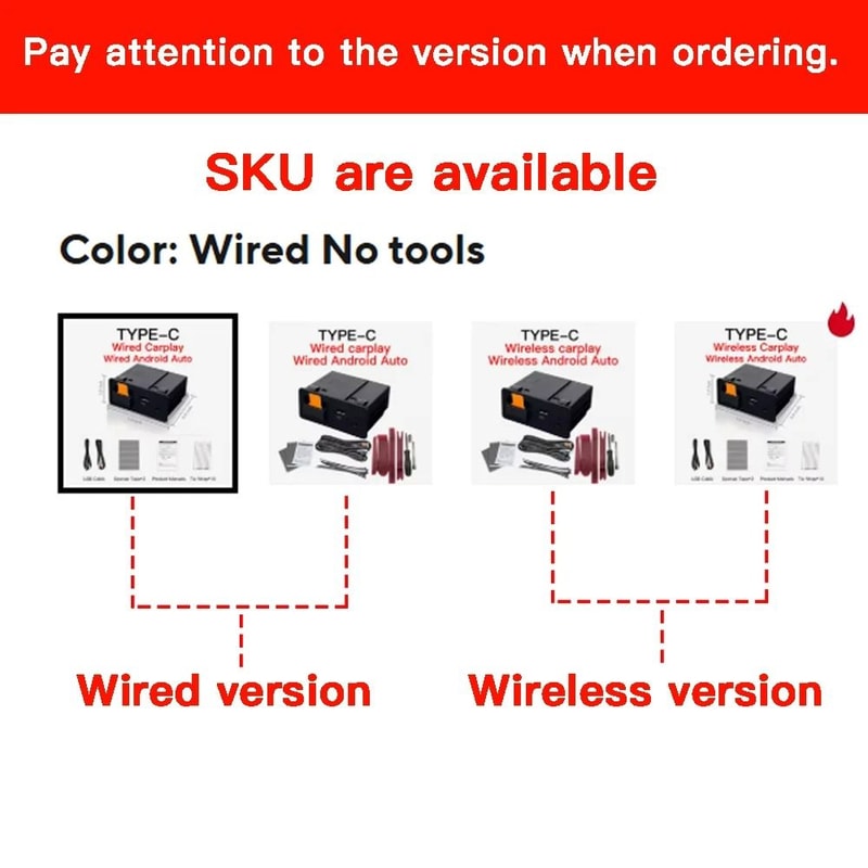 Wireless USBC CarPlay Android Auto Retrofit Kit PremiumStyle Hub For Mazda 2 3 6 CX3 CX5 CX9 MX5 1