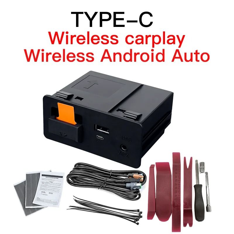 Wireless USBC CarPlay Android Auto Retrofit Kit PremiumStyle Hub For Mazda 2 3 6 CX3 CX5 CX9 MX5 8
